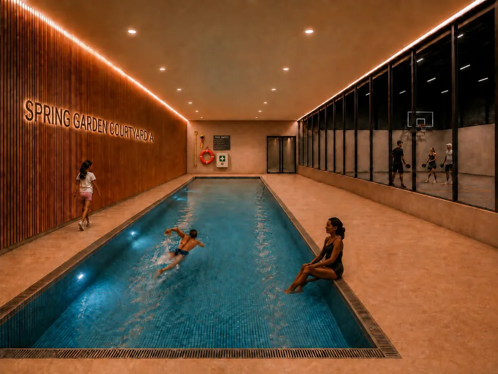 Indoor Pool & Half-Court