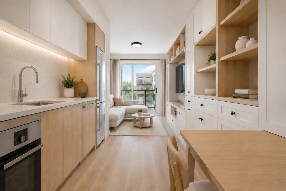 Two-bedroom kitchen