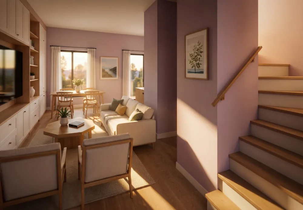 Townhouse living area