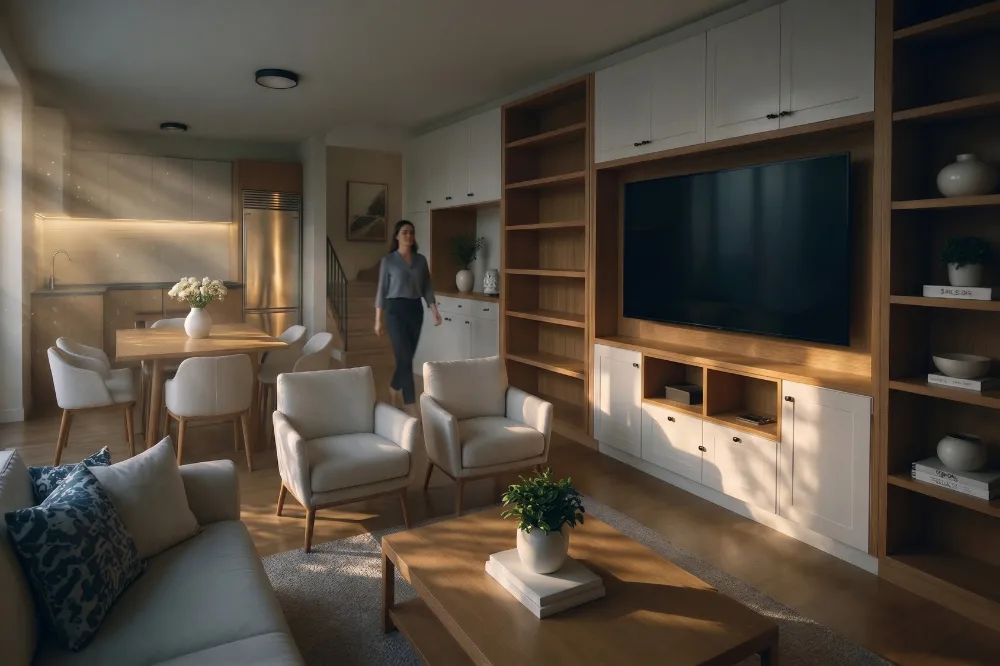 Townhouse interior